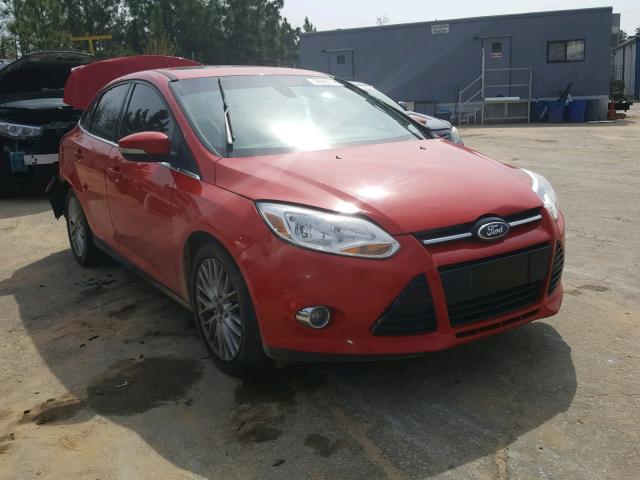 1FAHP3H27CL331706 - 2012 FORD FOCUS SEL RED photo 1