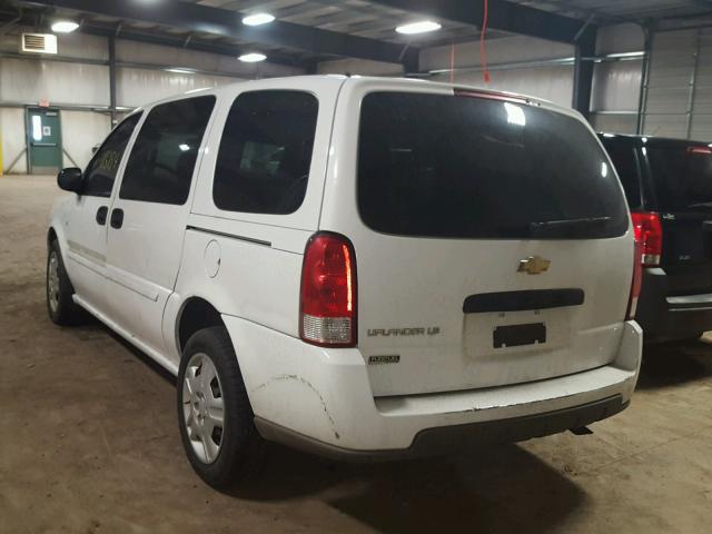 1GNDV23W77D217053 - 2007 CHEVROLET UPLANDER L WHITE photo 3