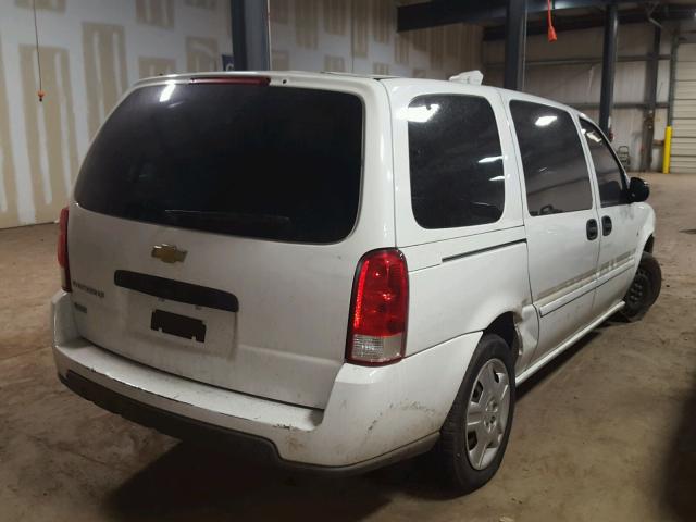 1GNDV23W77D217053 - 2007 CHEVROLET UPLANDER L WHITE photo 4