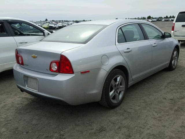 1G1ZH57B79F121163 - 2009 CHEVROLET MALIBU 1LT SILVER photo 4