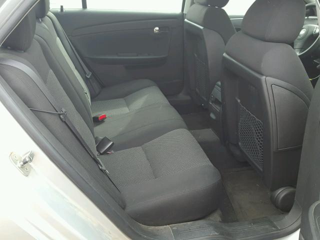 1G1ZH57B79F121163 - 2009 CHEVROLET MALIBU 1LT SILVER photo 6