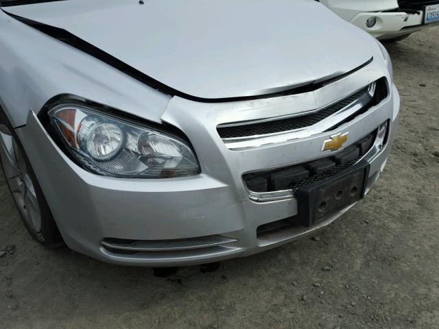 1G1ZH57B79F121163 - 2009 CHEVROLET MALIBU 1LT SILVER photo 9