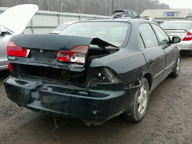 1HGCG1658YA009540 - 2000 HONDA ACCORD EX GREEN photo 4