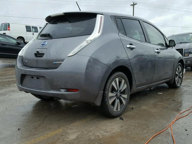 1N4BZ0CP4GC312327 - 2016 NISSAN LEAF SV BEIGE photo 4