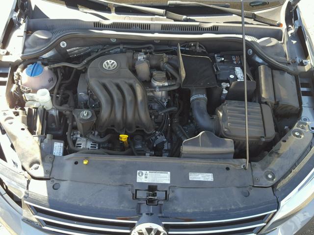 3VW2K7AJ5FM405728 - 2015 VOLKSWAGEN JETTA BASE Մոխրագույն լուսանկար 7