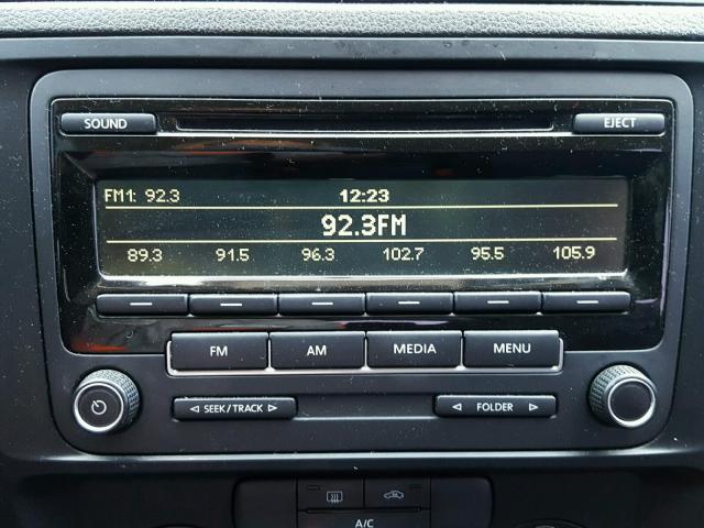 3VW2K7AJ5FM405728 - 2015 VOLKSWAGEN JETTA BASE Մոխրագույն լուսանկար 9