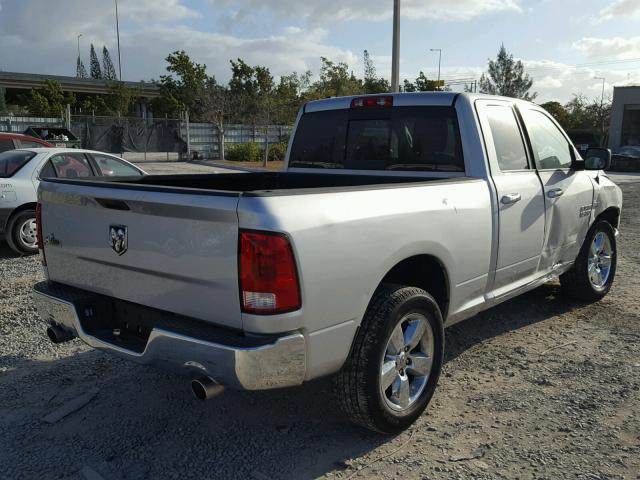 1C6RR6GT5FS541193 - 2015 RAM 1500 SLT SILVER photo 4