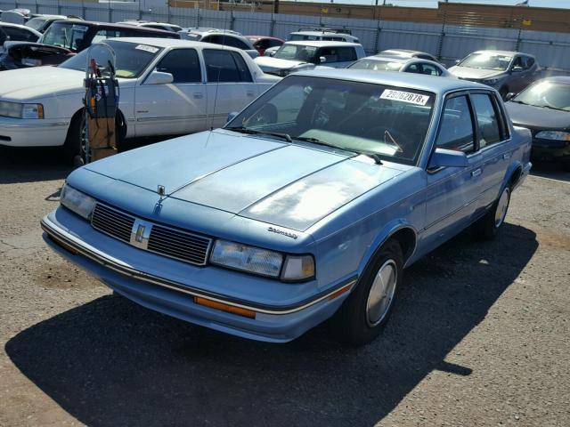 2G3AJ51R4J2340022 - 1988 OLDSMOBILE CUTLASS CI BLUE photo 2