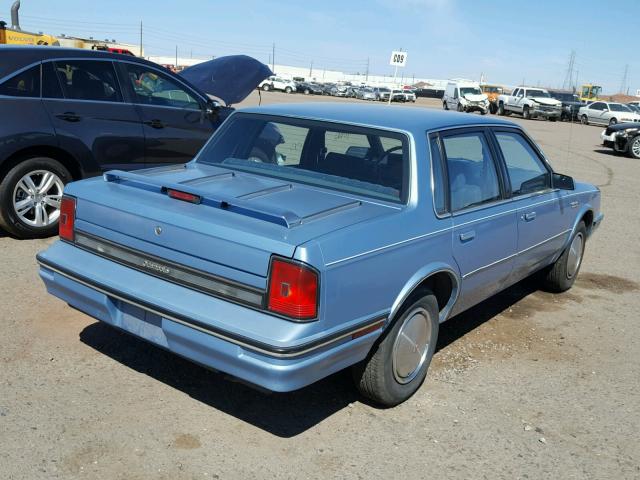 2G3AJ51R4J2340022 - 1988 OLDSMOBILE CUTLASS CI BLUE photo 4