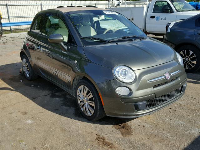 3C3CFFDR2CT280846 - 2012 FIAT 500 POP GREEN photo 1