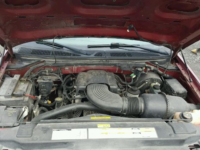 1FTRX17W6XNC13714 - 1999 FORD F150 MAROON photo 7