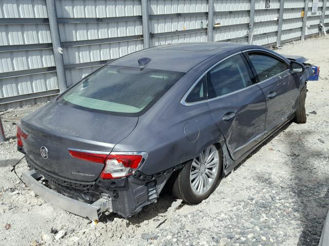 1G4ZP5SZ3JU124961 - 2018 BUICK LACROSSE E GRAY photo 4