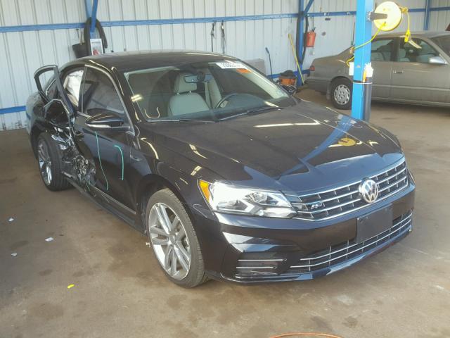 1VWDT7A33HC005744 - 2017 VOLKSWAGEN PASSAT R-L BLACK photo 1
