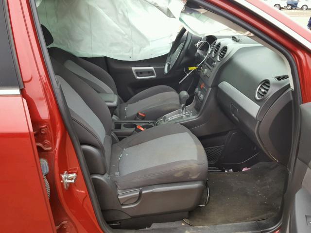 3GNAL3E52CS626526 - 2012 CHEVROLET CAPTIVA SP RED photo 5