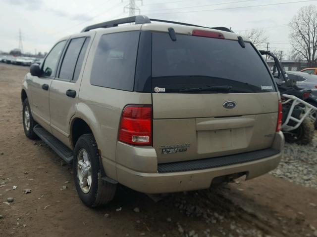 1FMZU73E95UB86399 - 2005 FORD EXPLORER X TAN photo 3