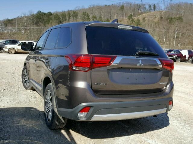 JA4AD2A38HZ050448 - 2017 MITSUBISHI OUTLANDER GRAY photo 3