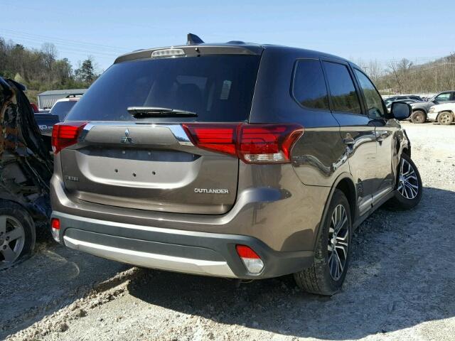 JA4AD2A38HZ050448 - 2017 MITSUBISHI OUTLANDER GRAY photo 4