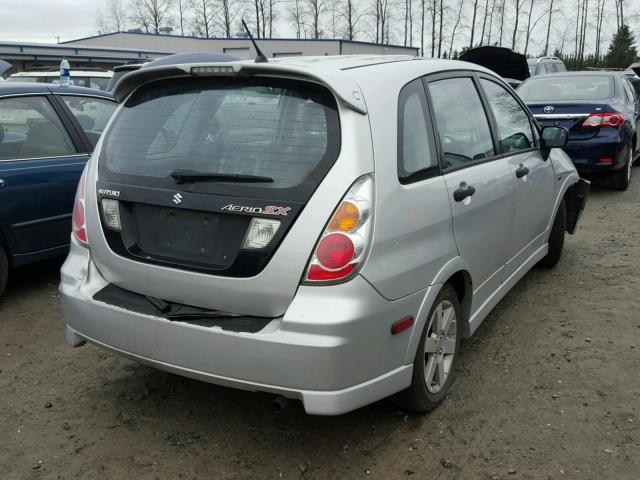 JS2RC62H565354182 - 2006 SUZUKI AERIO SILVER photo 4