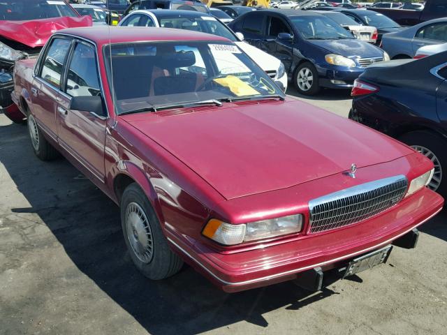 3G4AG55N4PS620642 - 1993 BUICK CENTURY SP RED photo 1