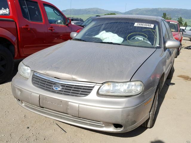 1G1ND52T8W6133148 - 1998 CHEVROLET MALIBU TAN photo 2