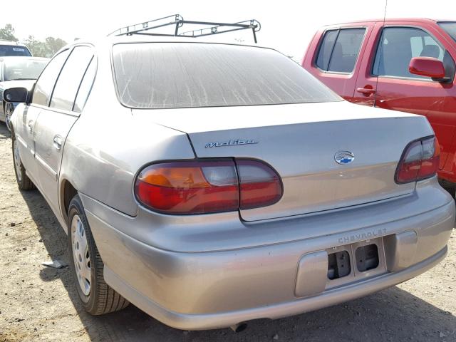 1G1ND52T8W6133148 - 1998 CHEVROLET MALIBU TAN photo 3