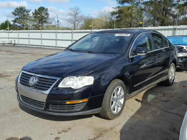 WVWEK73C86P040762 - 2006 VOLKSWAGEN PASSAT 2.0 BLACK photo 2