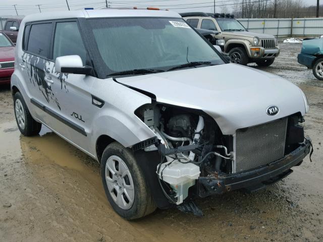 KNDJT2A57D7767374 - 2013 KIA SOUL SILVER photo 1