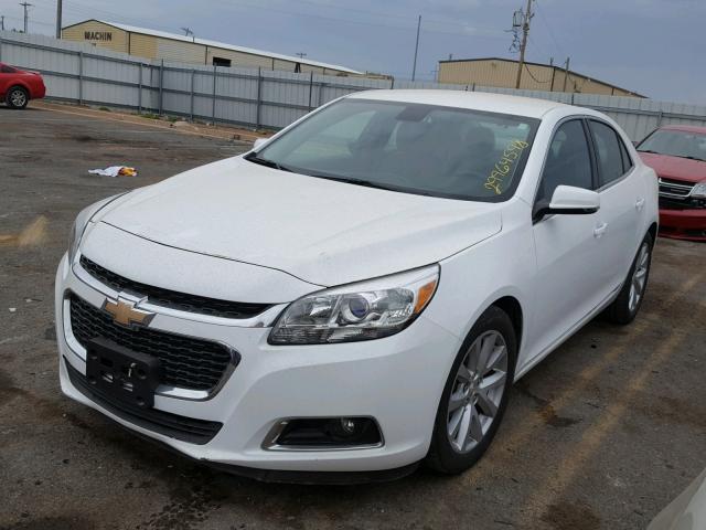 1G11D5SL7FF211563 - 2015 CHEVROLET MALIBU 2LT WHITE photo 2