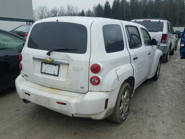 3GNDA23P07S599768 - 2007 CHEVROLET HHR LT WHITE photo 4