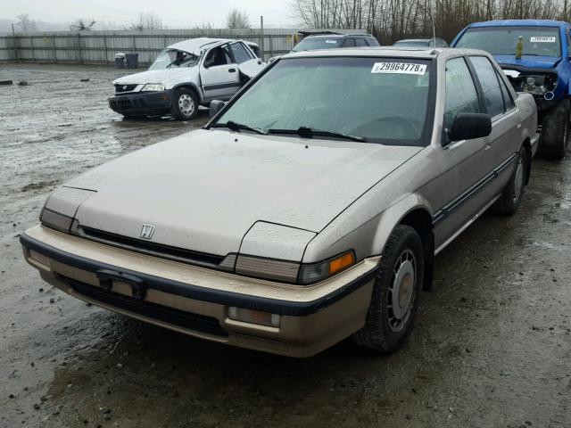 JHMCA5640KC113903 - 1989 HONDA ACCORD LXI BROWN photo 2