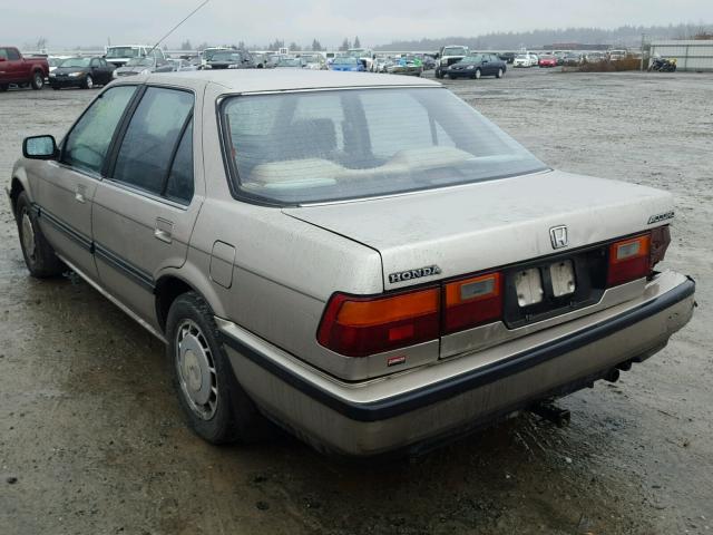 JHMCA5640KC113903 - 1989 HONDA ACCORD LXI BROWN photo 3