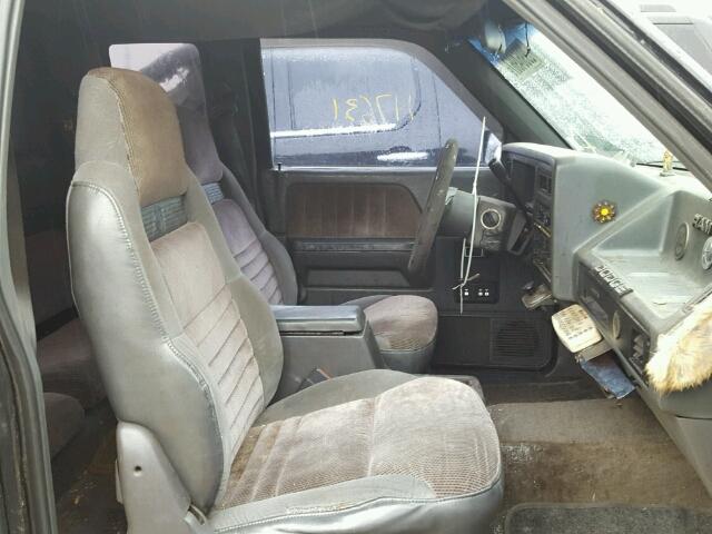 1B7GL63X3MS293694 - 1991 DODGE DAKOTA SPO BLACK photo 5