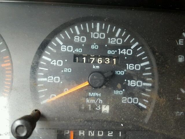 1B7GL63X3MS293694 - 1991 DODGE DAKOTA SPO BLACK photo 8