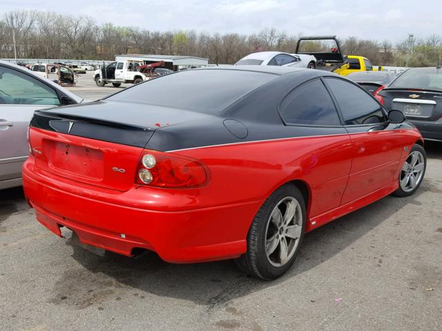 6G2VX12U36L548712 - 2006 PONTIAC GTO TWO TONE photo 4