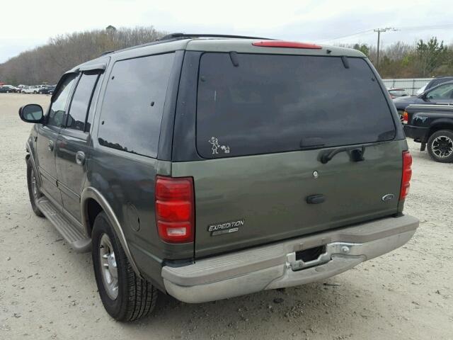 1FMRU176XYLB76359 - 2000 FORD EXPEDITION GREEN photo 3