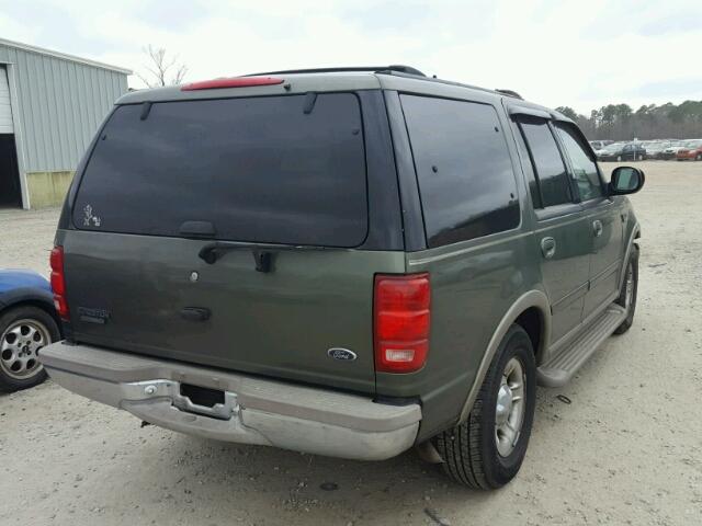 1FMRU176XYLB76359 - 2000 FORD EXPEDITION GREEN photo 4