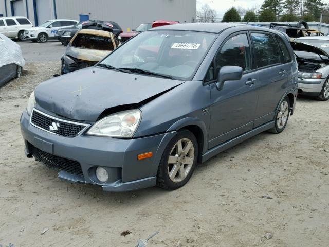 JS2RD61H865350044 - 2006 SUZUKI AERIO PREM GRAY photo 2