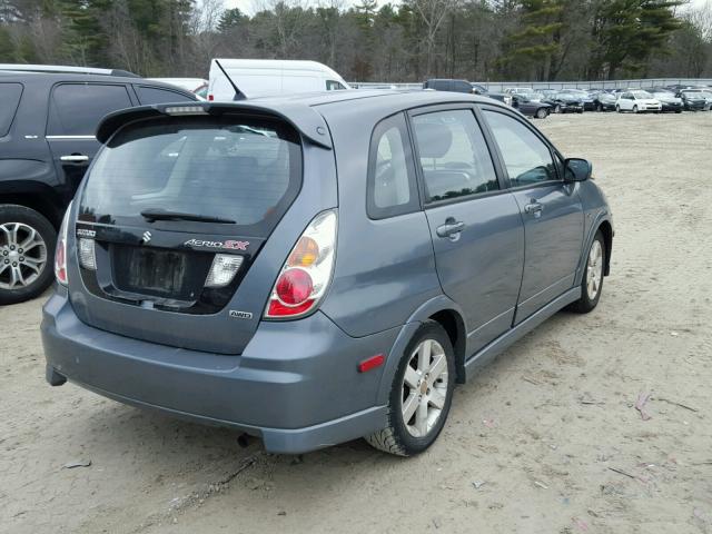 JS2RD61H865350044 - 2006 SUZUKI AERIO PREM GRAY photo 4