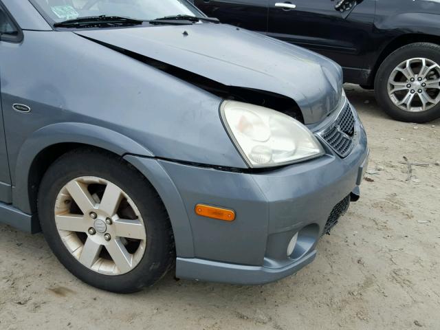 JS2RD61H865350044 - 2006 SUZUKI AERIO PREM GRAY photo 9