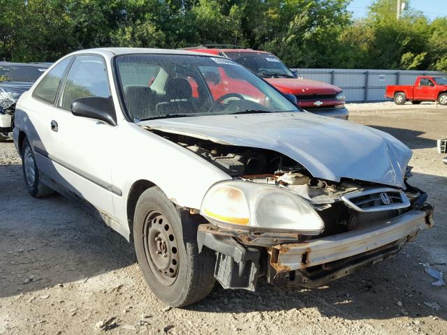 1HGEJ7229VL136788 - 1997 HONDA CIVIC HX SILVER photo 1