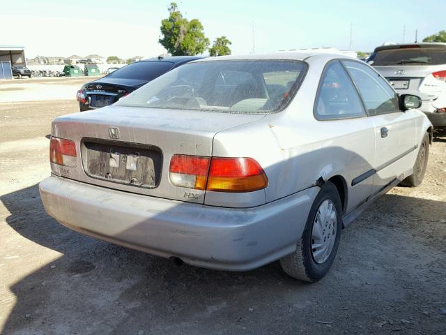 1HGEJ7229VL136788 - 1997 HONDA CIVIC HX SILVER photo 4