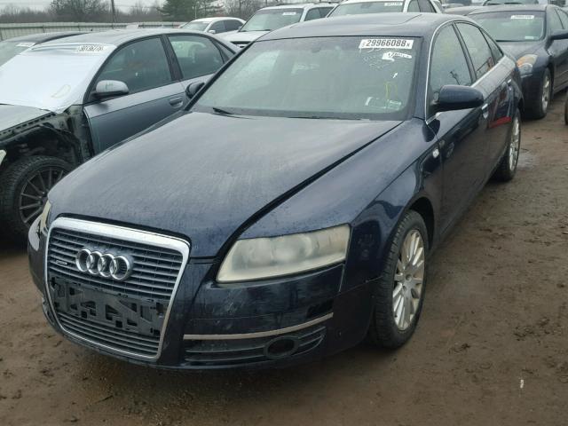 WAUDG74F16N047762 - 2006 AUDI A6 3.2 QUA BLUE photo 2