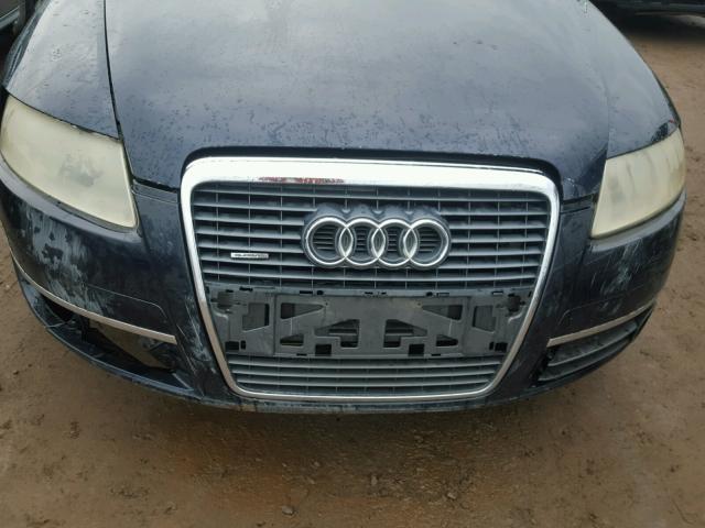 WAUDG74F16N047762 - 2006 AUDI A6 3.2 QUA BLUE photo 9