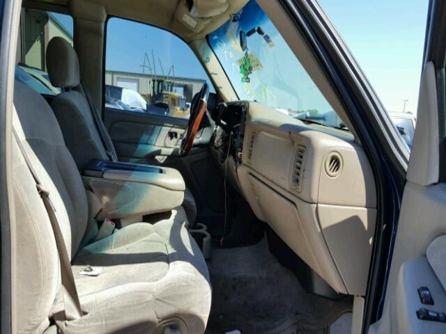 2GCEC19W721205168 - 2002 CHEVROLET SILVERADO BLUE photo 5