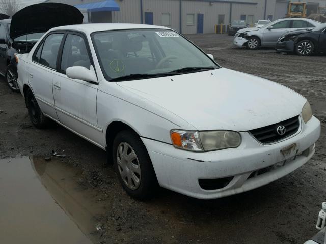 2T1BR12E61C410497 - 2001 TOYOTA COROLLA CE WHITE photo 1