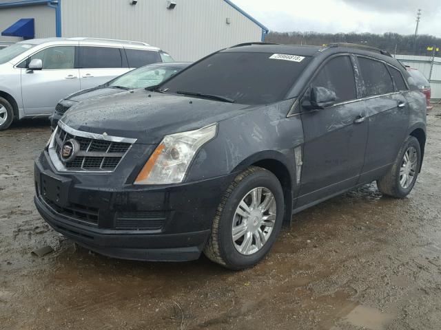 3GYFNAEY6AS546600 - 2010 CADILLAC SRX LUXURY BLACK photo 2