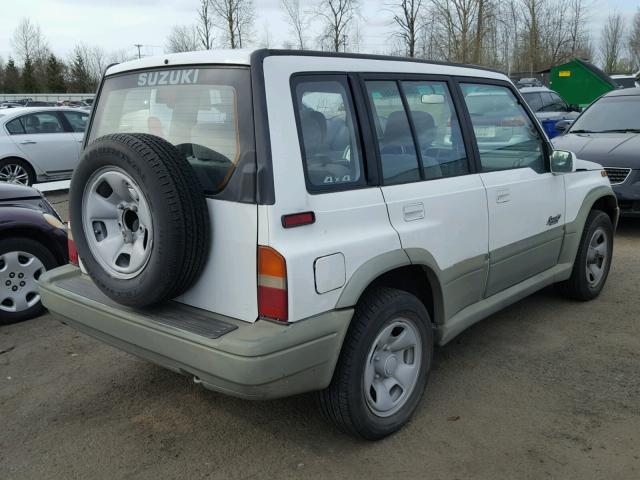 JS3TD21V0W4103798 - 1998 SUZUKI SIDEKICK S WHITE photo 4