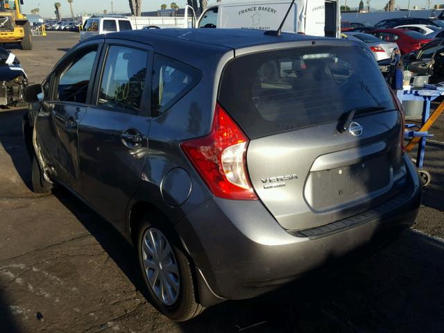 3N1CE2CP8GL395404 - 2016 NISSAN VERSA NOTE GRAY photo 3