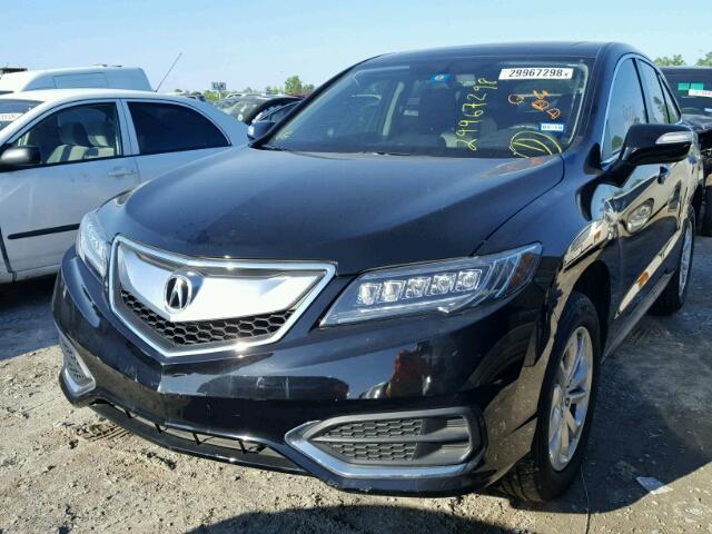 5J8TB3H37HL013900 - 2017 ACURA RDX BASE BLACK photo 2