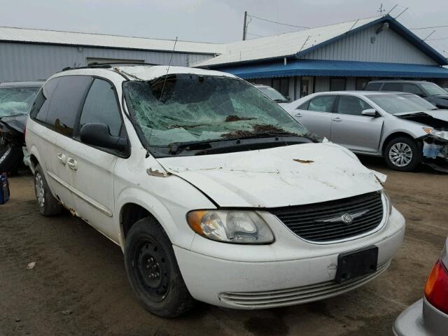 2C4GP443X3R301150 - 2003 CHRYSLER TOWN & COU WHITE photo 1